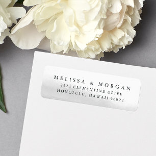 Mist Return Address Label