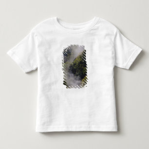 Mist rising from mountainside after spring rain, toddler T-Shirt