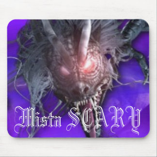Mista SCARY Dragon Purple Mousepad - Customised
