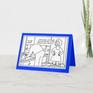 Mistaken Toothpaste Birthday Card