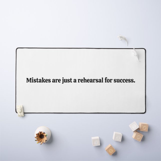 Mistakes Desk Mat (Kids Table)