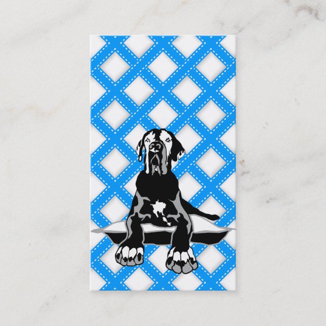 Mister Great Dane Business Card (Front)