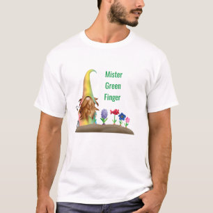 "Mister Green Finger" Men's Gardening T-Shirt