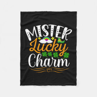 Mister Lucky Charm Fleece Blanket