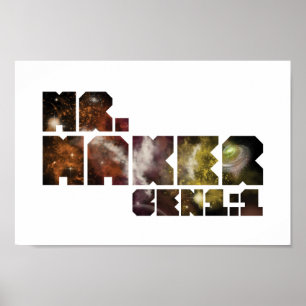 Mister Maker Art Print Christian Bible Scripture