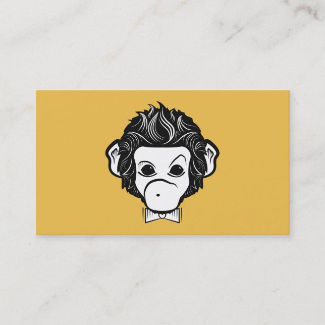 mister monkey business card (Front)