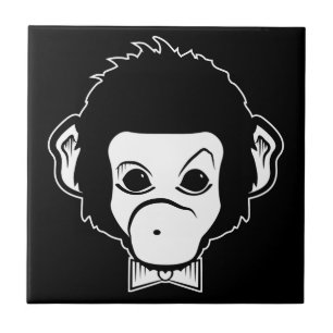 mister monkey ceramic tile