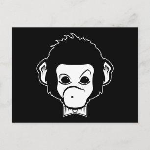 mister monkey postcard