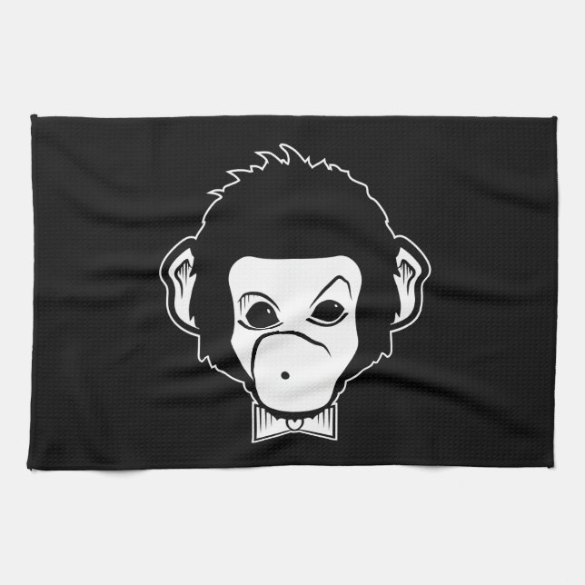 mister monkey tea towel (Horizontal)