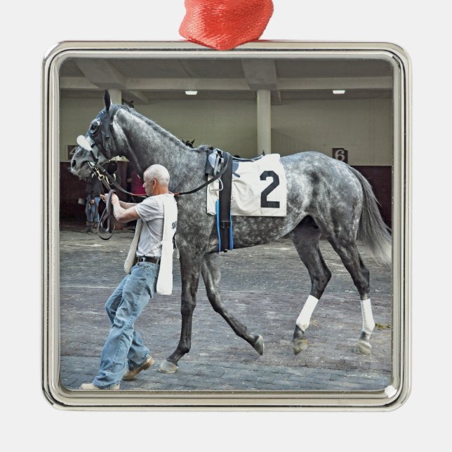 Mister Monolo Metal Tree Decoration (Front)