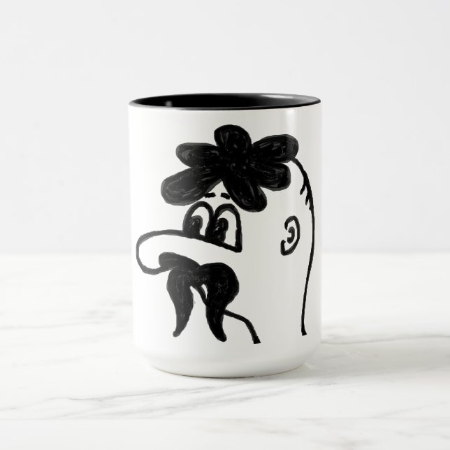 Mister Moustache Mug Fun (Center)
