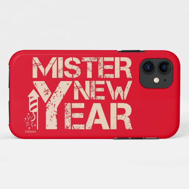 MISTER NEW YEAR                                    Case-Mate iPhone CASE (Back (Horizontal))