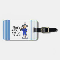 Mister Old Fart Birthday Humour