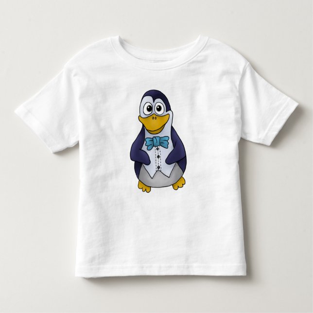Mister Penguin Toddler T-Shirt (Front)