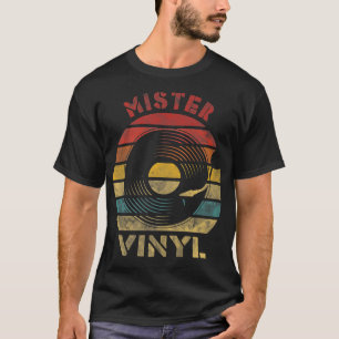 Mister Vinyl Retro Record Vintage Music T-Shirt
