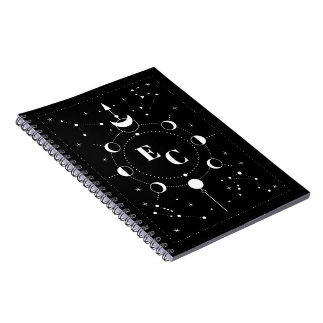 Mistery Moon Notebook (Right Side)