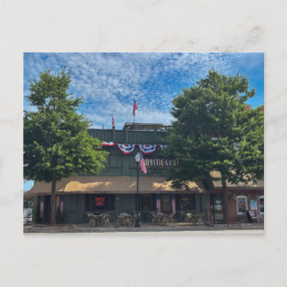 Mistic Grill Covington Georgia Sunny Day View Postcard