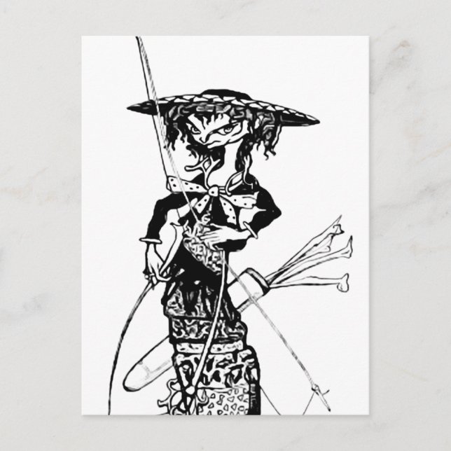 Mistigris from "The City Curious" Postcard (Front)