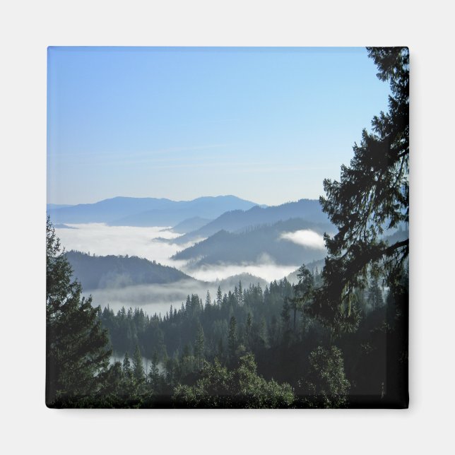 Misting Morning Fog..... Magnet (Front)
