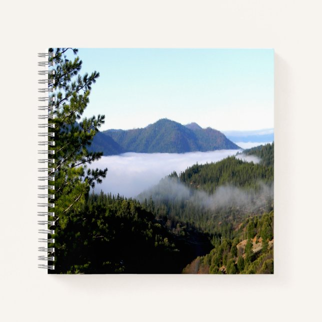 Misting morning fog.... notebook (Front)