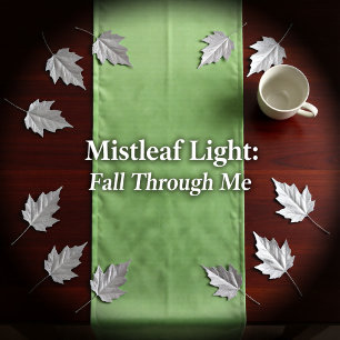 Mistleaf Light Long Table Runner