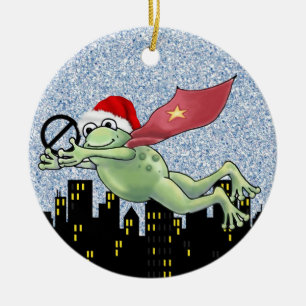 MISTLETOAD - SRF CERAMIC ORNAMENT