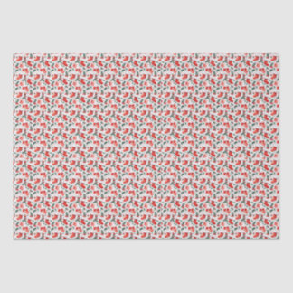 Mistletoe and Stockings Christmas Themed Tissue Paper