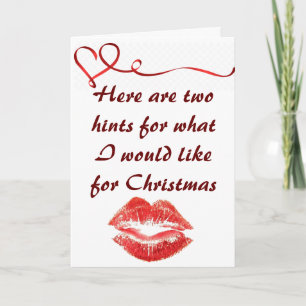 *MISTLETOE* AND *YOU* A BEAUTIFUL TIME OF YEAR HOLIDAY CARD
