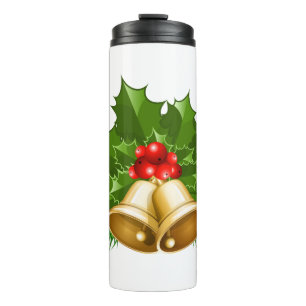 Mistletoe Bells Thermal Tumbler