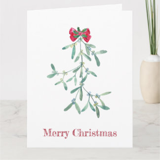 Mistletoe Card