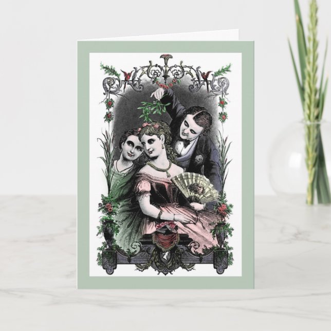 Mistletoe - Card (Customise) (Front)