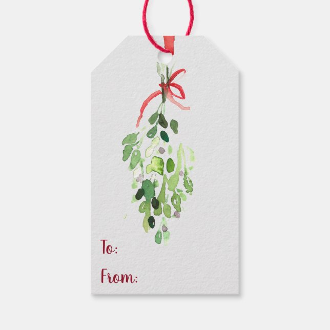 Mistletoe Hang Tag (Back)