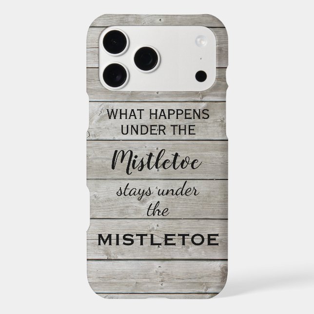 Mistletoe Holiday (Back)