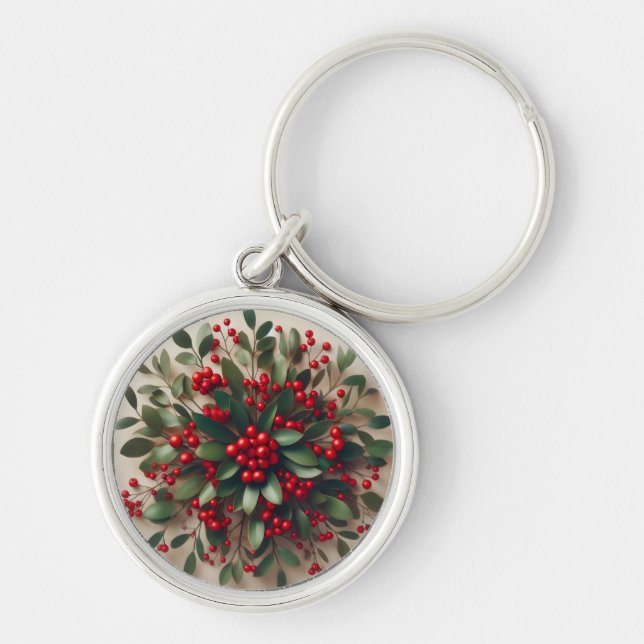 Mistletoe Keychain (Front)