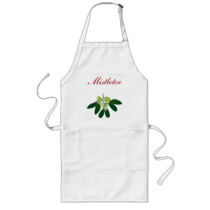 Mistletoe Long Apron