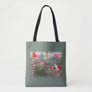 Mistletoe Moments All Over Print Bag