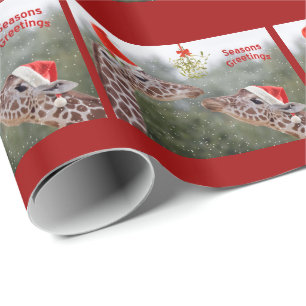 Mistletoe Moments Wrapping Paper