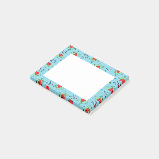 Mistletoe Post-it Notes (Angled)