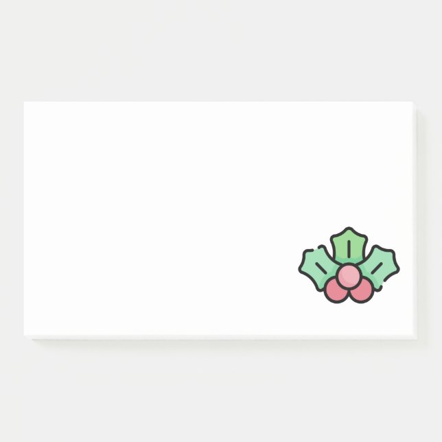 mistletoe post-it notes (Front)
