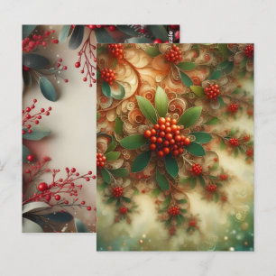 Mistletoe Postcard