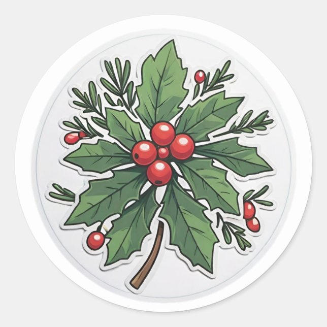Mistletoe Sticker (Front)