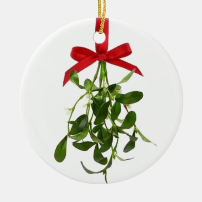 **MISTLETOE**THAT LASTS A LIFETIME ON ORNAMENT (Front)