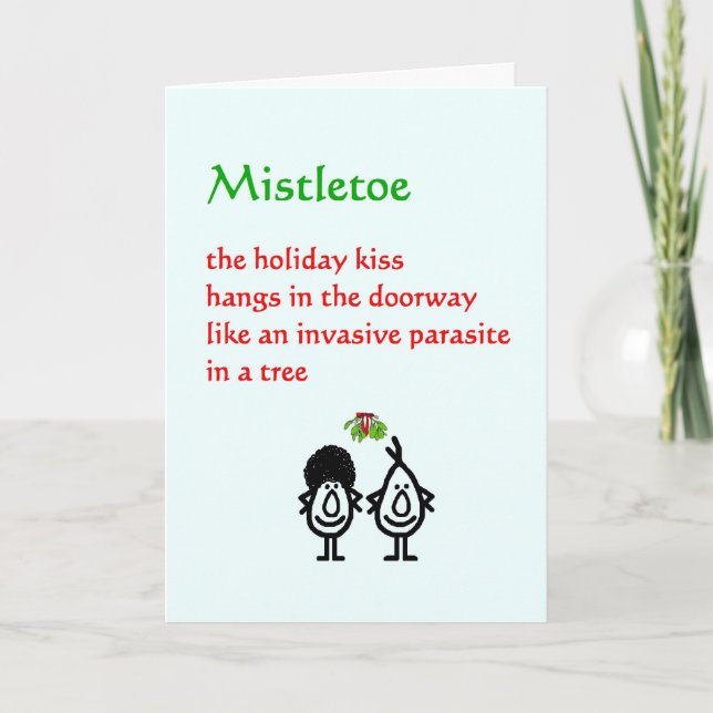 Mistletoe - the Christmas Card (Front)