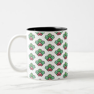mistletoe Two-Tone coffee mug