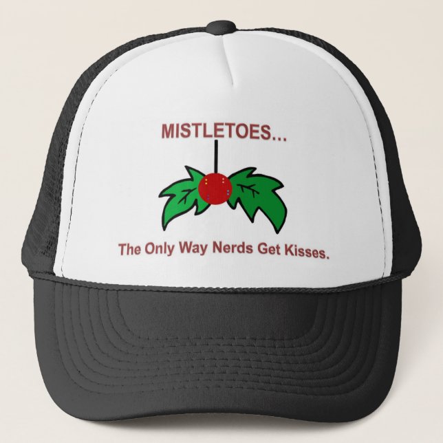 mistletoes trucker hat (Front)