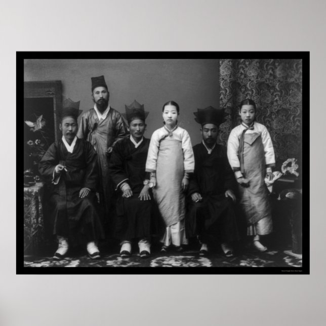 Mistress and Elder Korea 1910 Poster (Front)