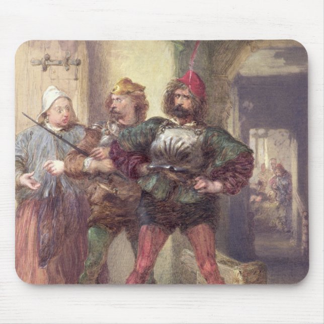 Mistress Quickly, Nym and Bardolph Mouse Pad (Front)