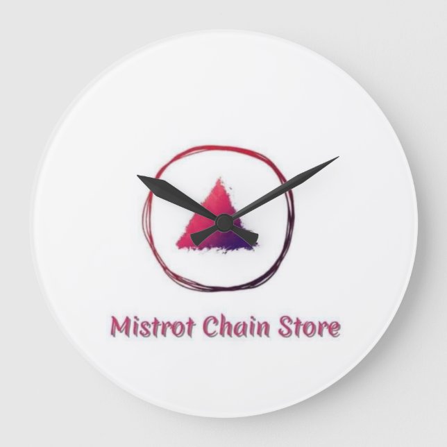 Mistrot Chain Store Wall Clock (Front)