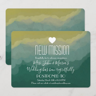 Mistry Forest New Mission Postponement Muted Invitation