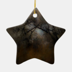 Misty Cottonwoods Ceramic Tree Decoration